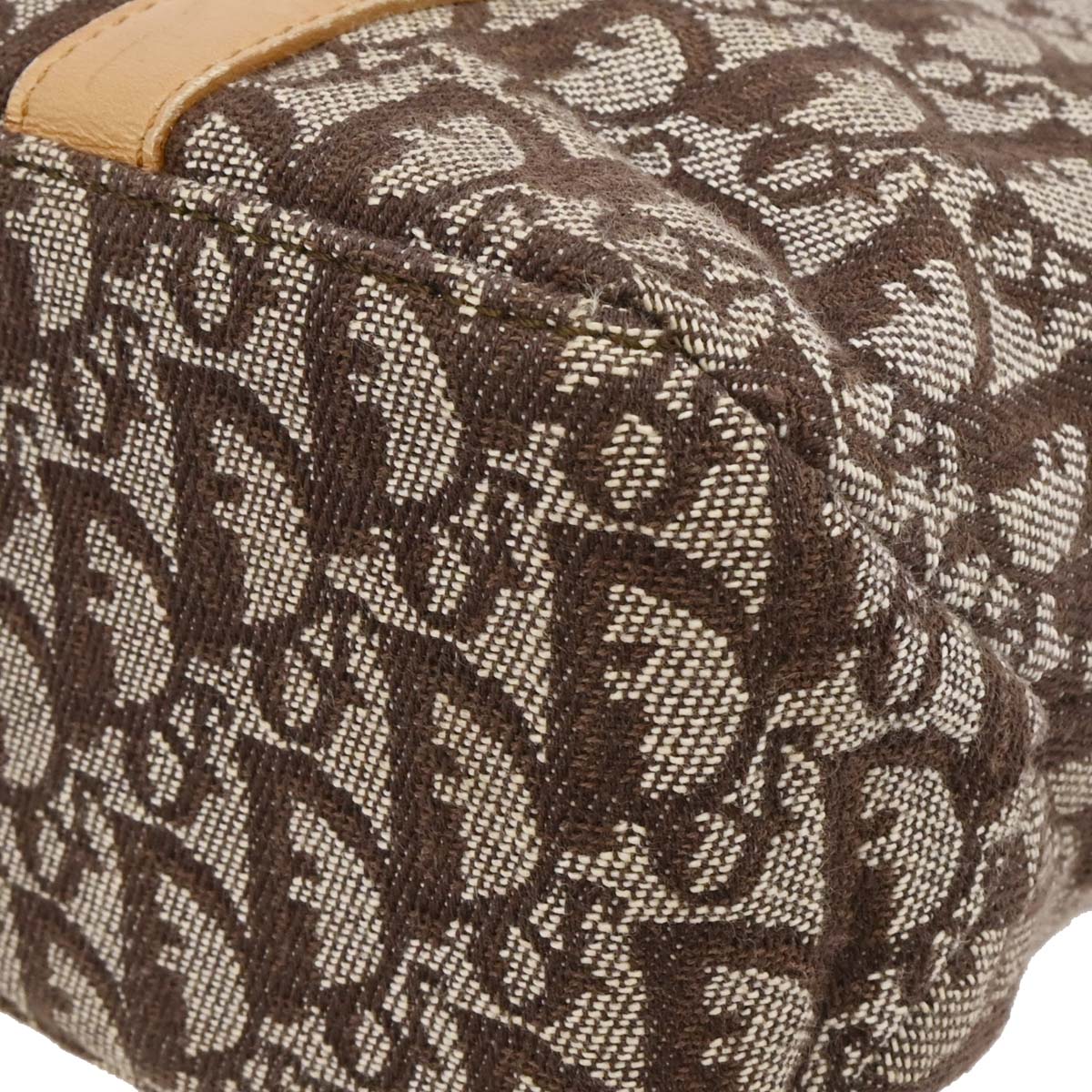 Christian Dior Brown Trotter Tote Handbag