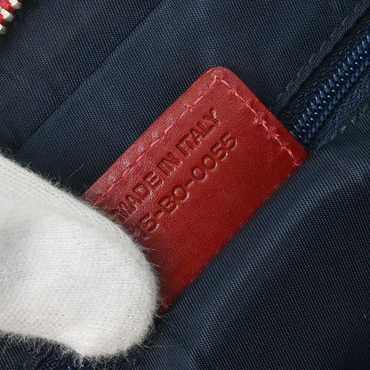 Christian Dior Navy Bordeaux Trotter Tote Bag