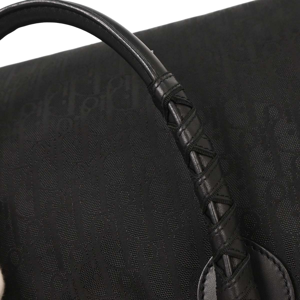 Christian Dior Black Lovely Trotter Tote Bag