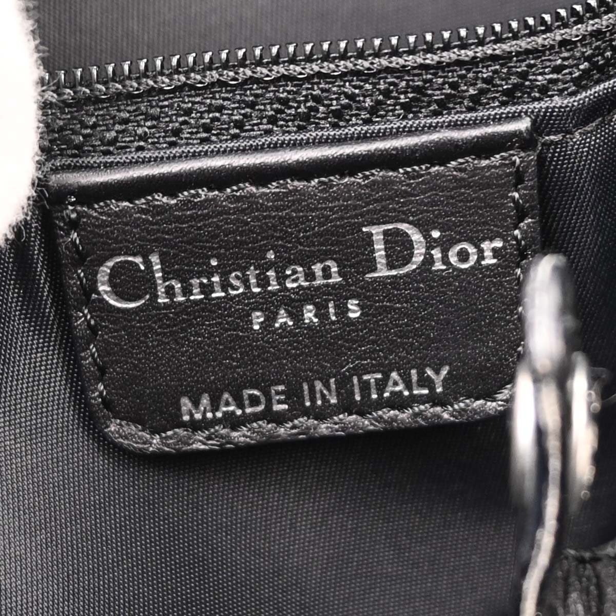 Christian Dior Black Lovely Trotter Tote Bag