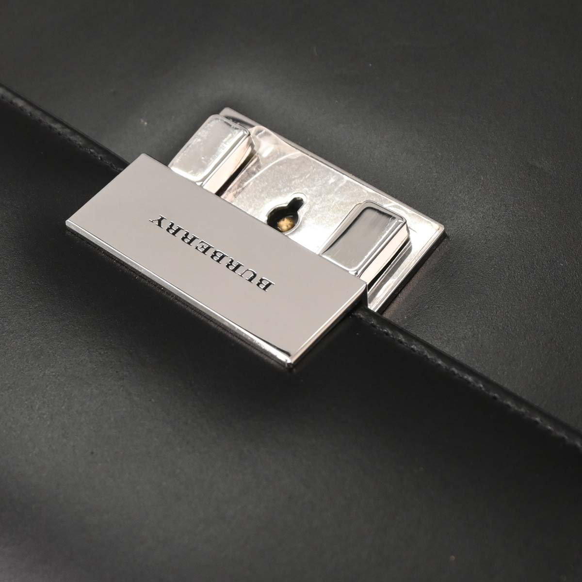Burberry Black Leather Handbag