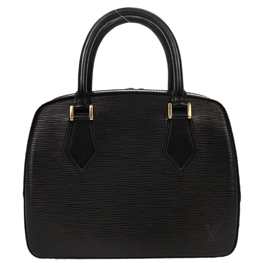Louis Vuitton Black Epi Sablon Handbag M52042