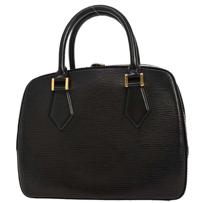 Louis Vuitton Black Epi Sablon Handbag M52042