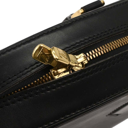 Louis Vuitton Black Epi Sablon Handbag M52042
