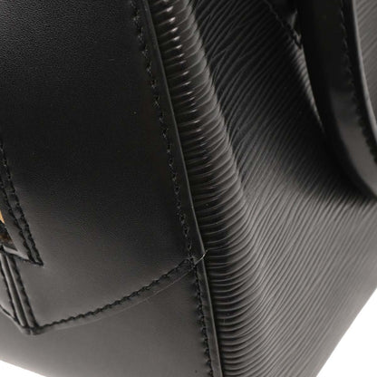 Louis Vuitton Black Epi Sablon Handbag M52042