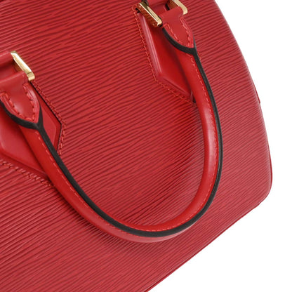 Louis Vuitton Red Epi Sablon Handbag M52047