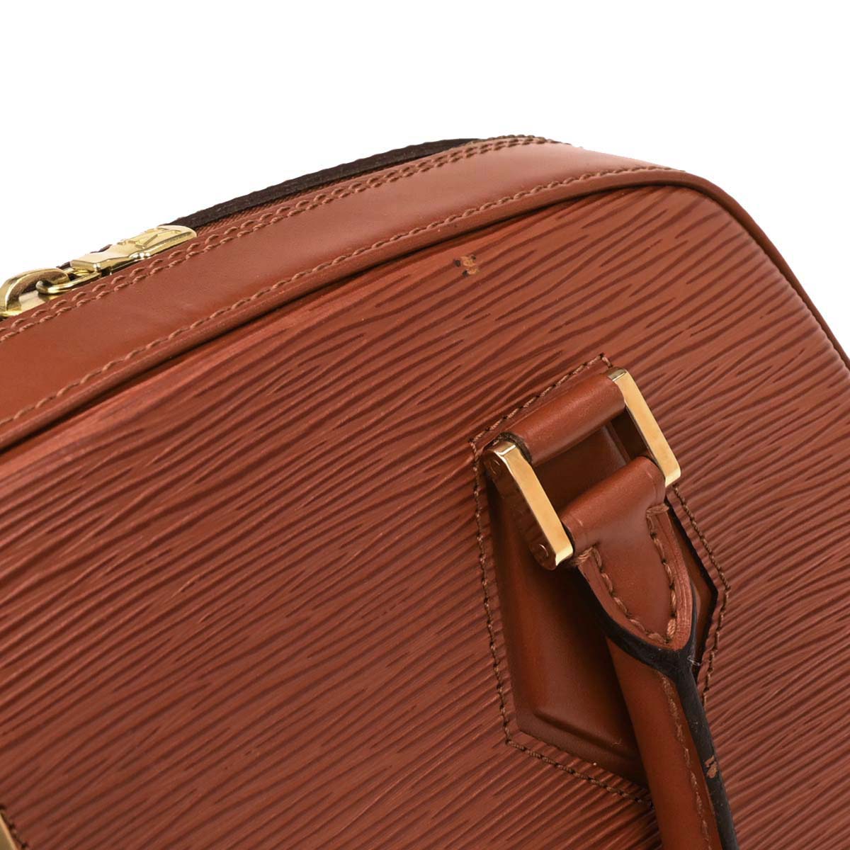 Louis Vuitton Brown Epi Sablon Handbag M52043