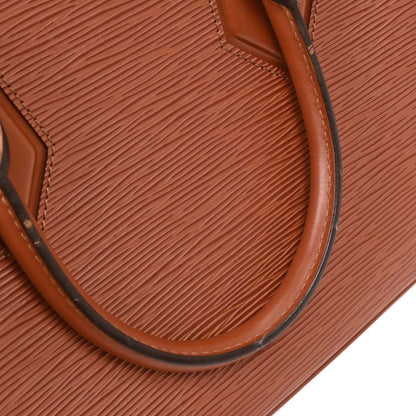 Louis Vuitton Brown Epi Sablon Handbag M52043