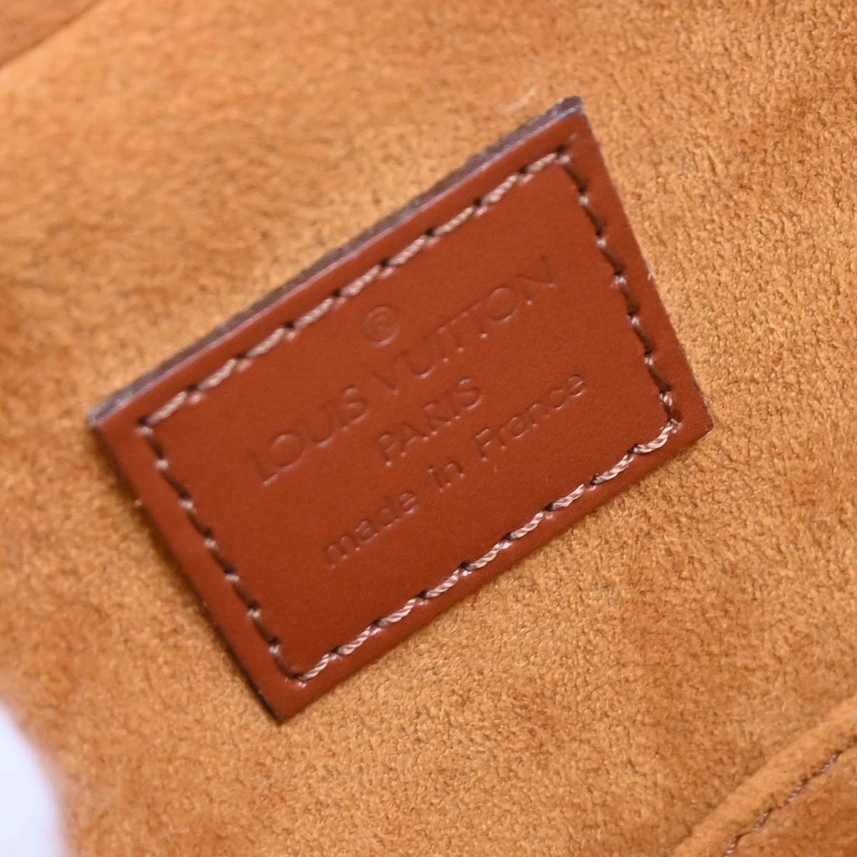Louis Vuitton Brown Epi Sablon Handbag M52043