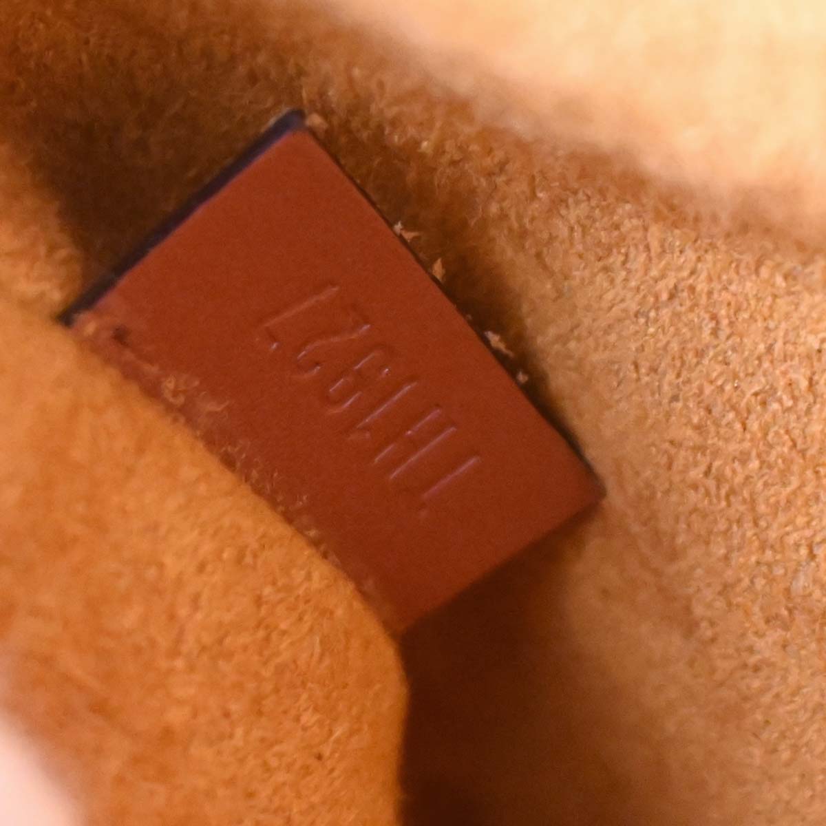Louis Vuitton Brown Epi Sablon Handbag M52043