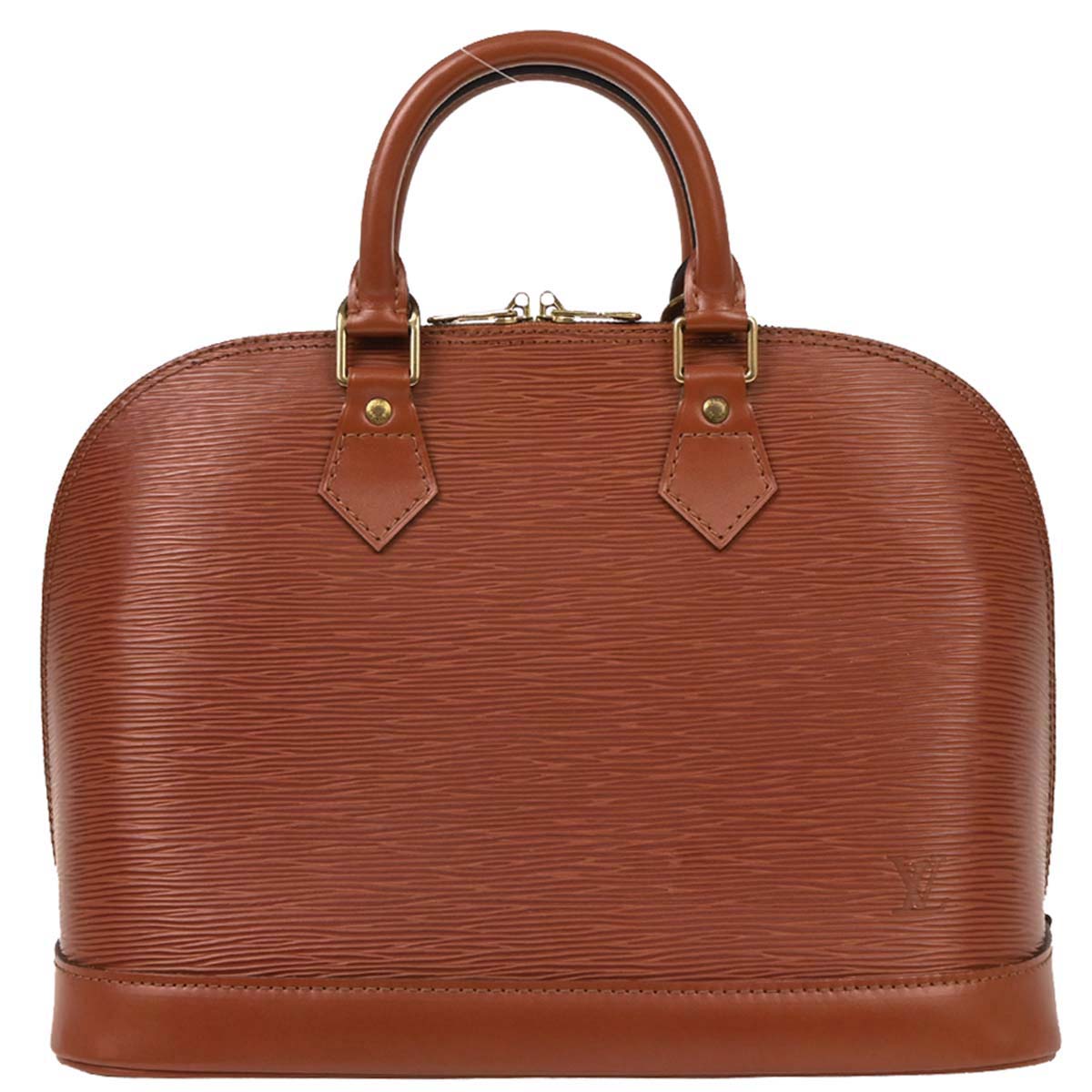 Louis Vuitton Brown Epi Alma Handbag M52143