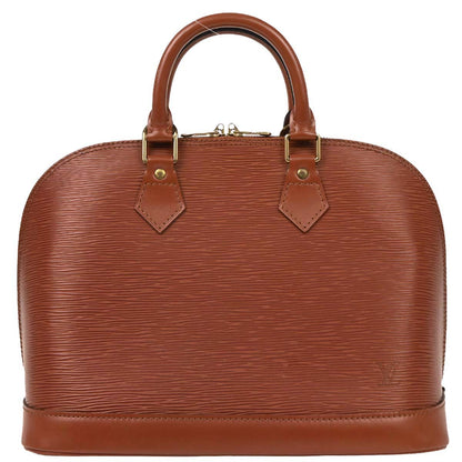 Louis Vuitton Brown Epi Alma Handbag M52143