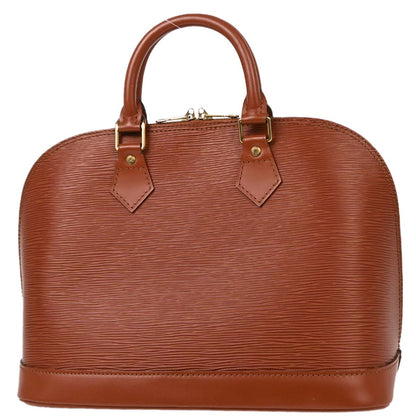 Louis Vuitton Brown Epi Alma Handbag M52143