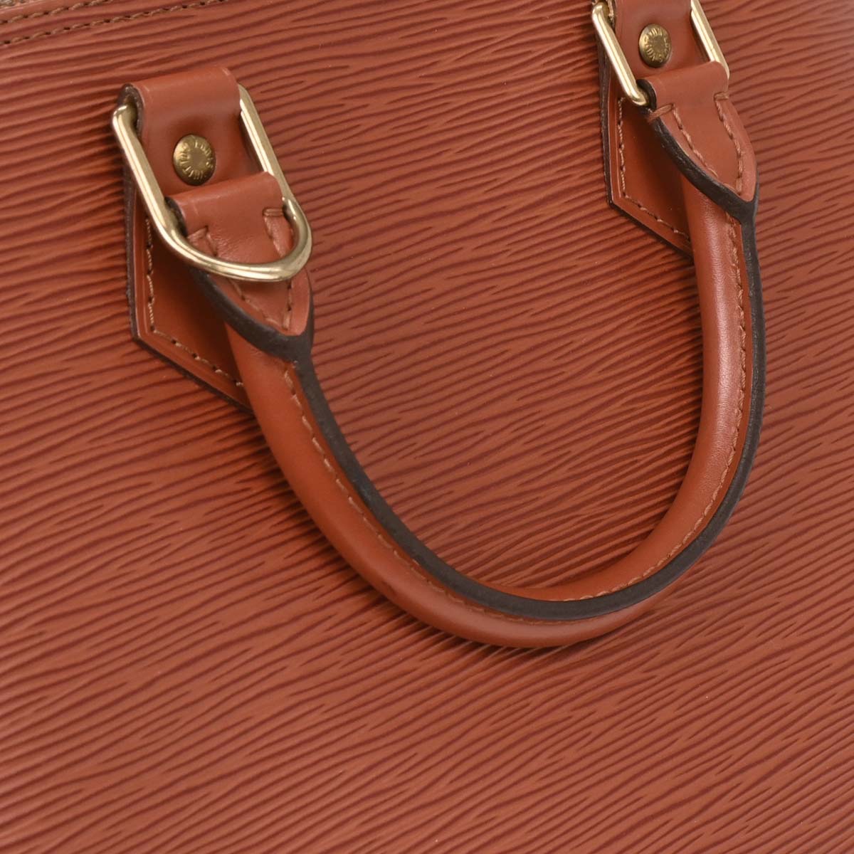 Louis Vuitton Brown Epi Alma Handbag M52143