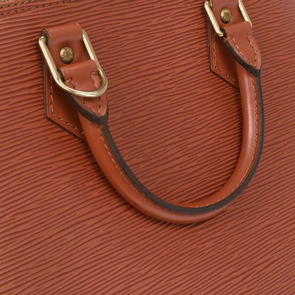Louis Vuitton Brown Epi Alma Handbag M52143