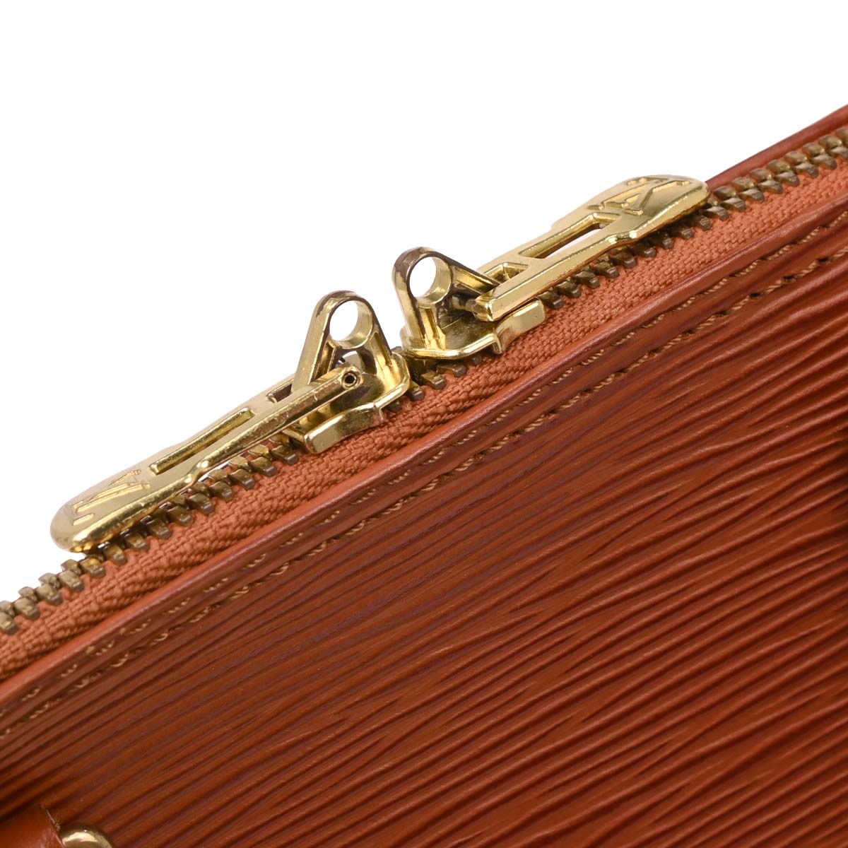 Louis Vuitton Brown Epi Alma Handbag M52143