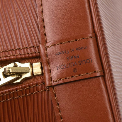 Louis Vuitton Brown Epi Alma Handbag M52143