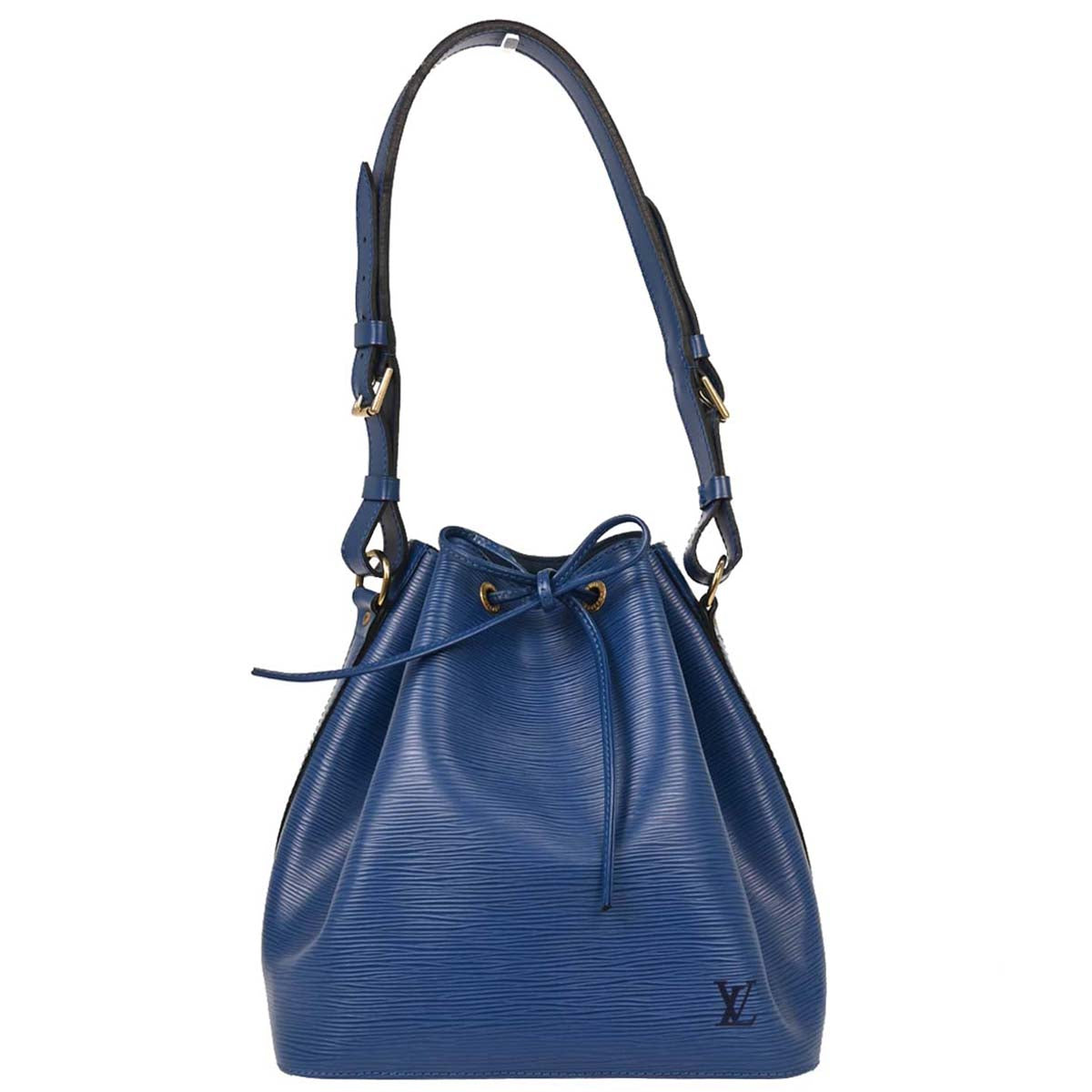 Louis Vuitton Blue Epi Petite Noe Shoulder Bag M44105