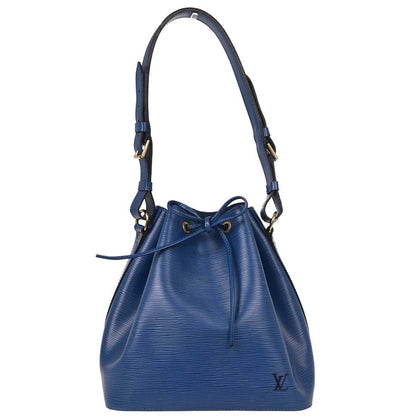 Louis Vuitton Blue Epi Petite Noe Shoulder Bag M44105