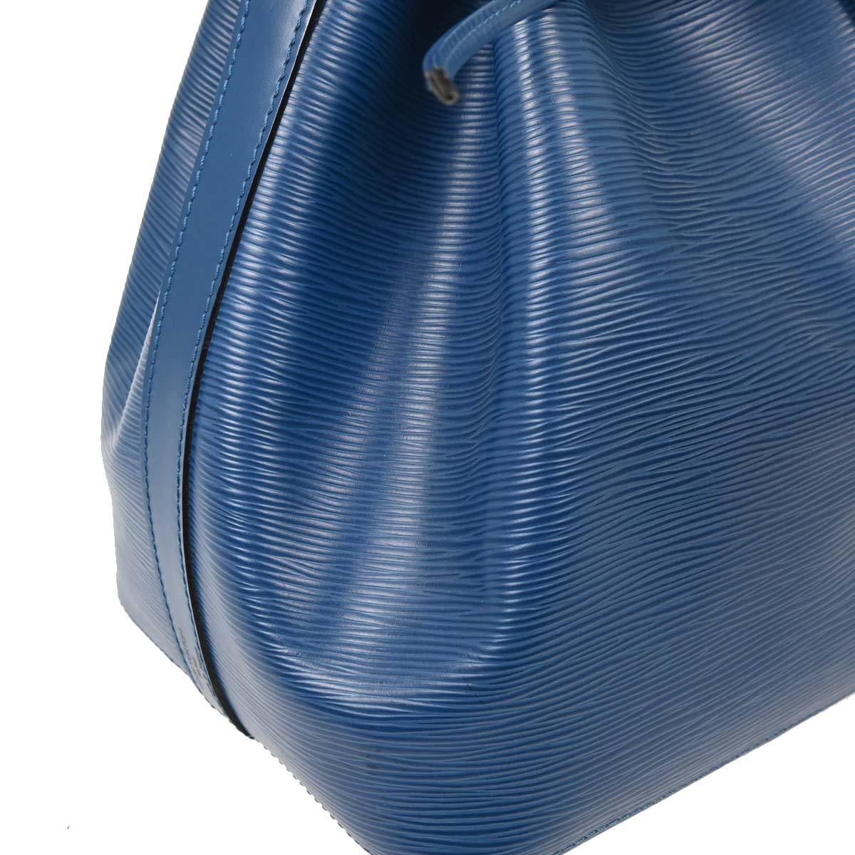 Louis Vuitton Blue Epi Petite Noe Shoulder Bag M44105