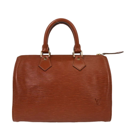 Louis Vuitton Brown Epi Speedy 25 Handbag M43013