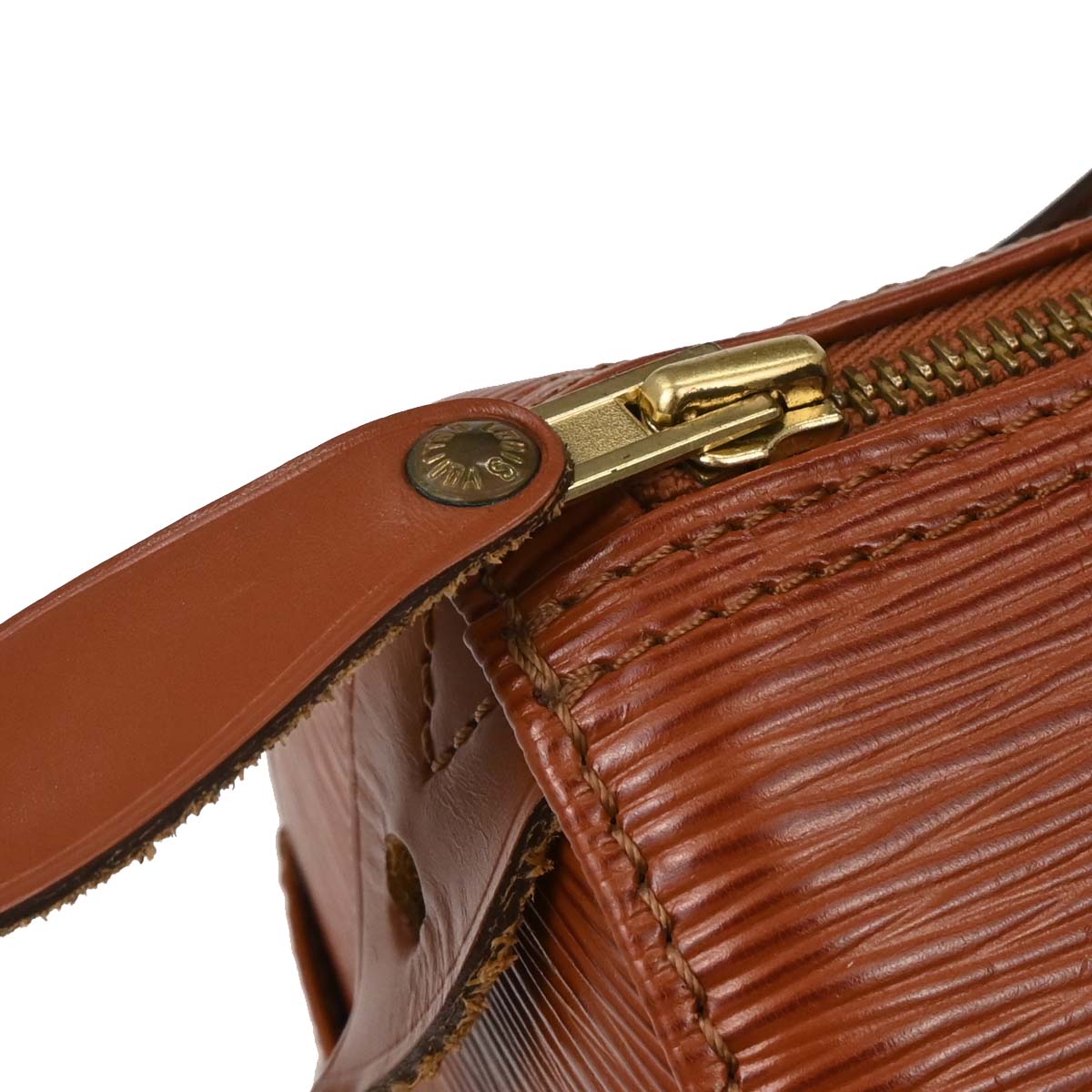 Louis Vuitton Brown Epi Speedy 25 Handbag M43013