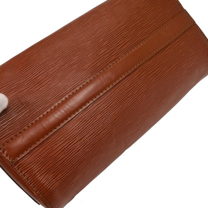 Louis Vuitton Brown Epi Speedy 25 Handbag M43013