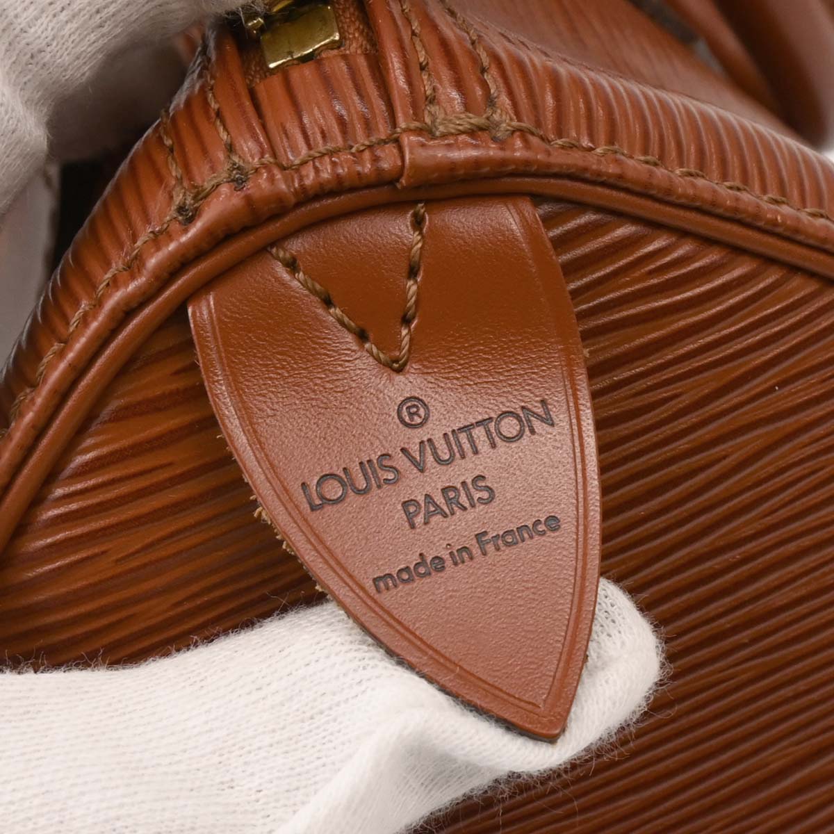 Louis Vuitton Brown Epi Speedy 25 Handbag M43013