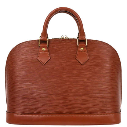 Louis Vuitton Brown Epi Alma Handbag M52143