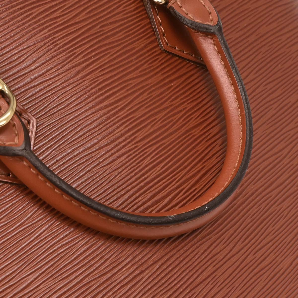Louis Vuitton Brown Epi Alma Handbag M52143