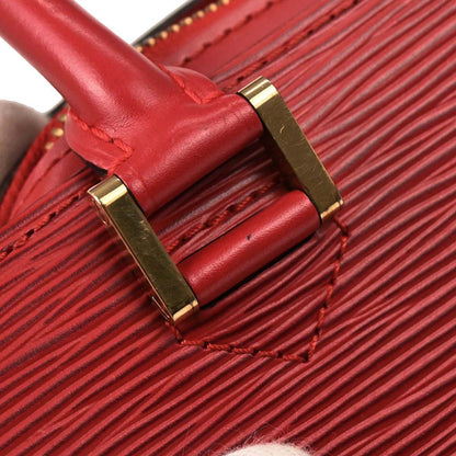 Louis Vuitton Red Epi Pont Neuf Handbag M52057