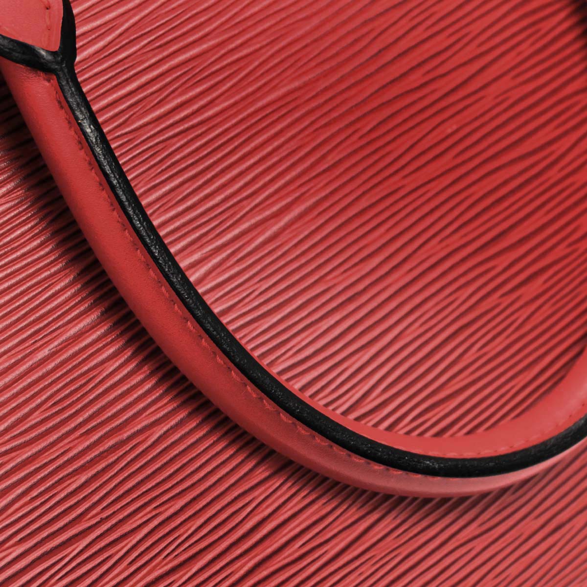 Louis Vuitton Red Epi Pont Neuf Handbag M52057