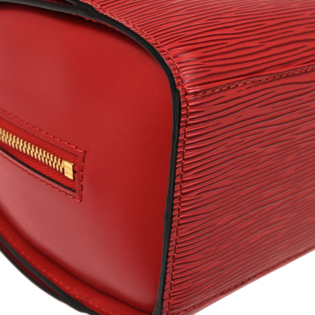 Louis Vuitton Red Epi Pont Neuf Handbag M52057