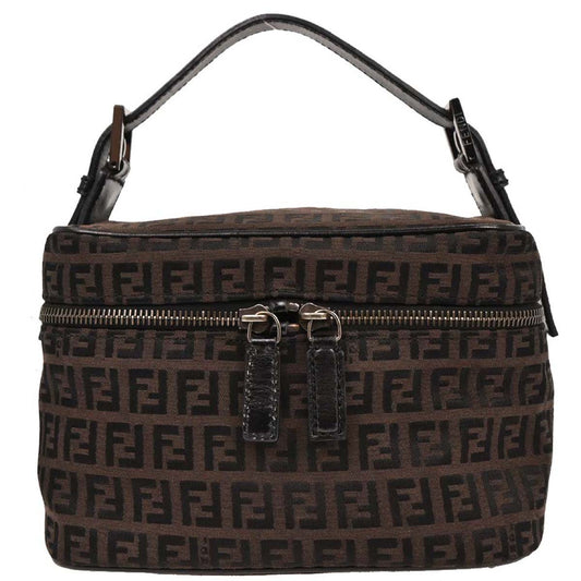 Fendi Brown Zucchino Handbag