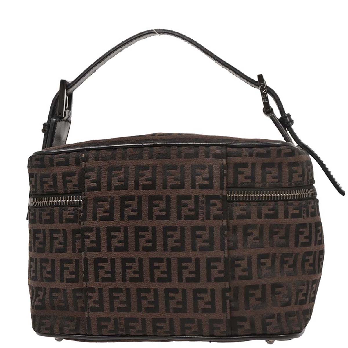 Fendi Brown Zucchino Handbag