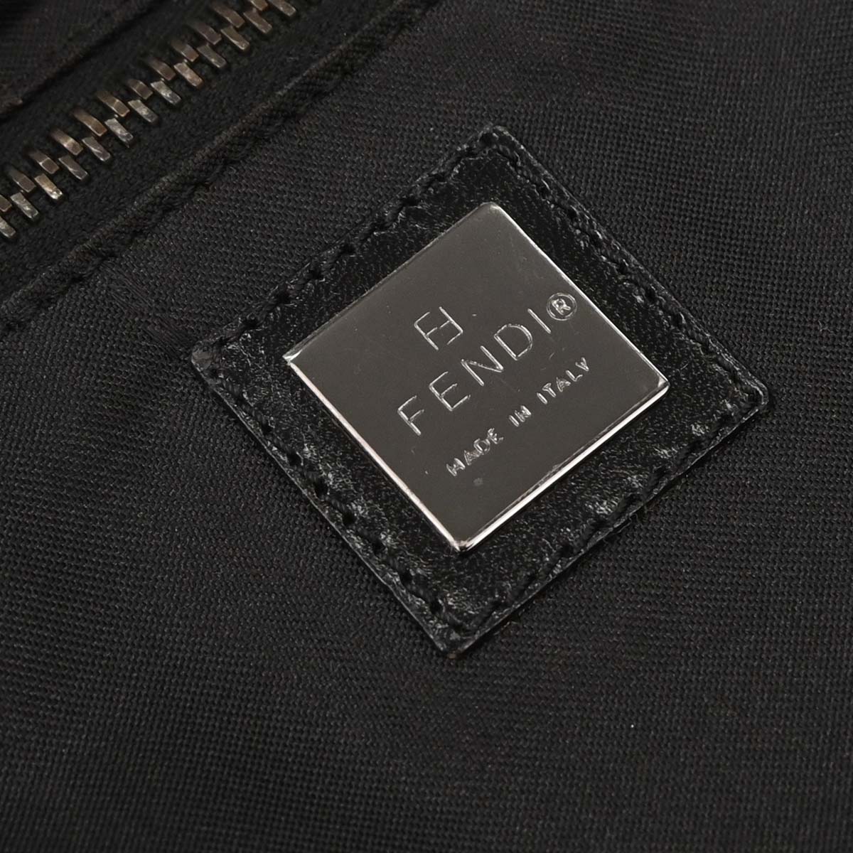 Fendi Brown Zucchino Handbag