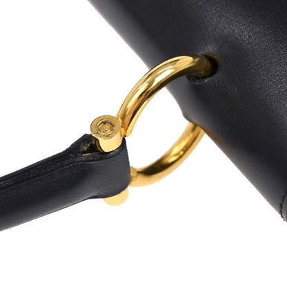 Celine Navy Leather Handbag