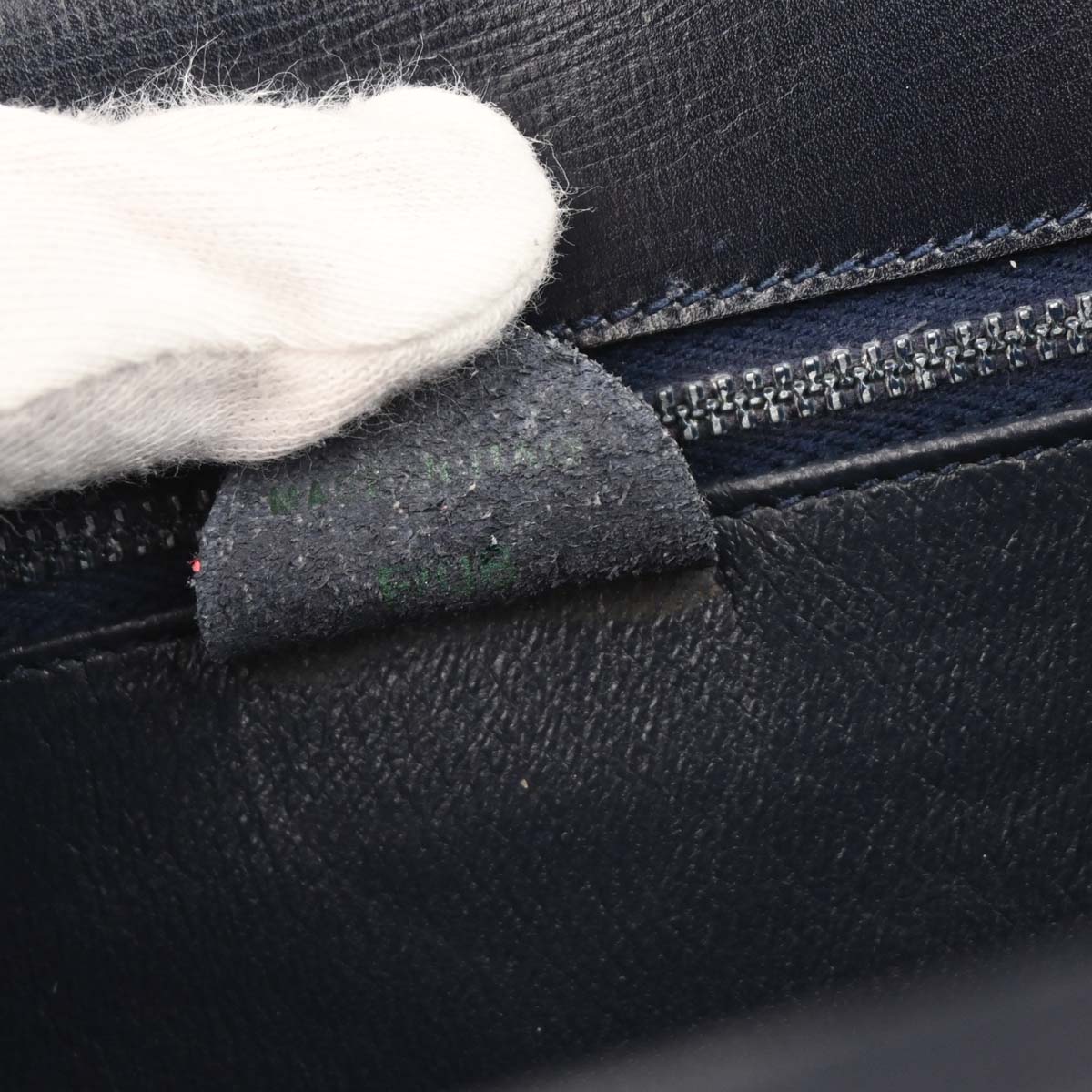 Celine Navy Leather Handbag