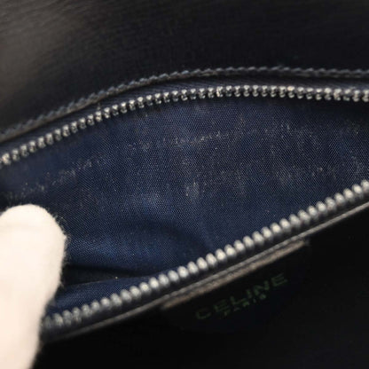 Celine Navy Leather Handbag