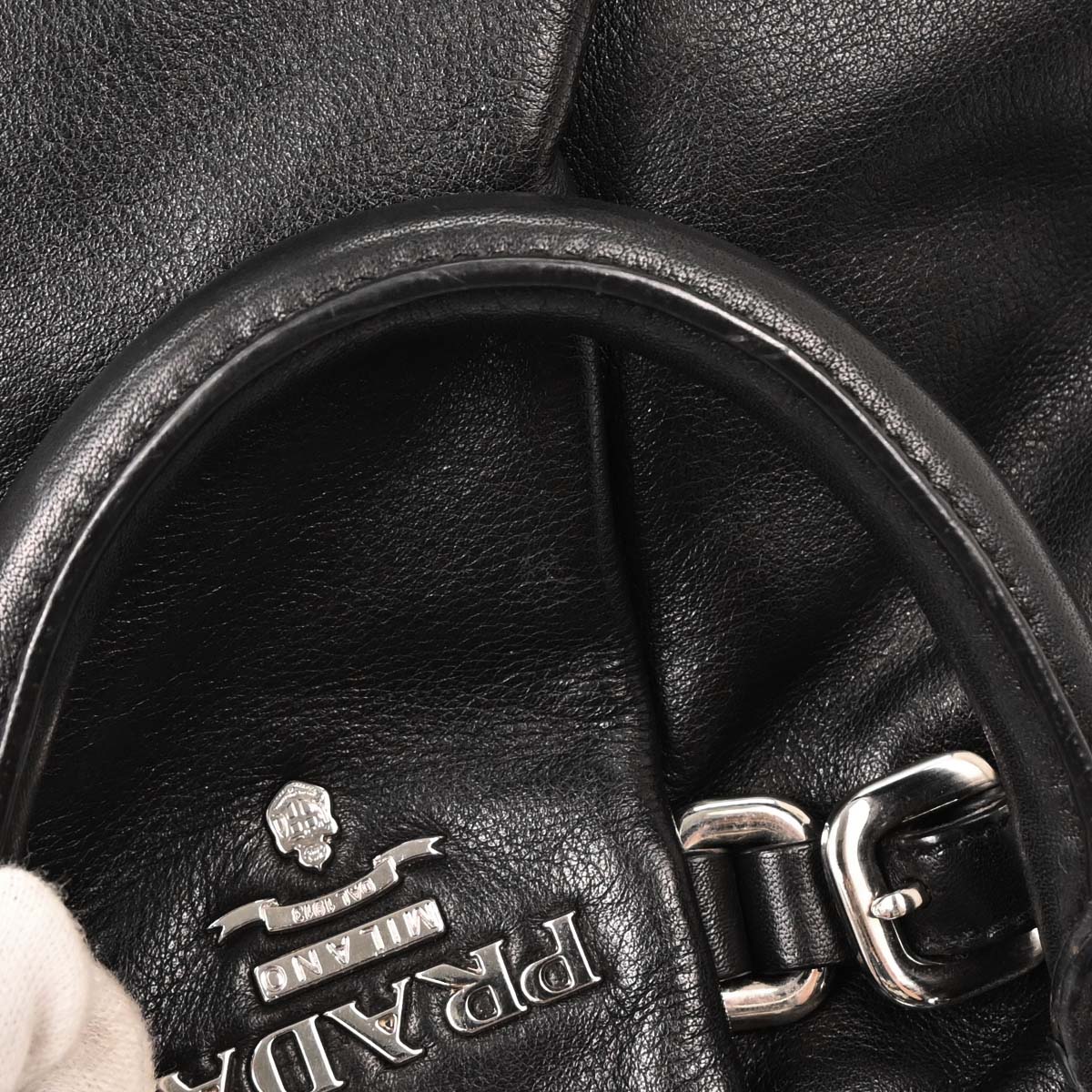 Prada Black 2way Shoulder Tote Bag