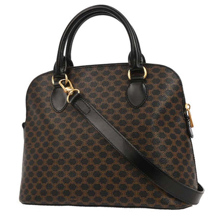 Celine Black Macadam 2way Shoulder Handbag