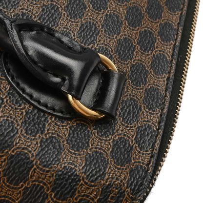 Celine Black Macadam 2way Shoulder Handbag