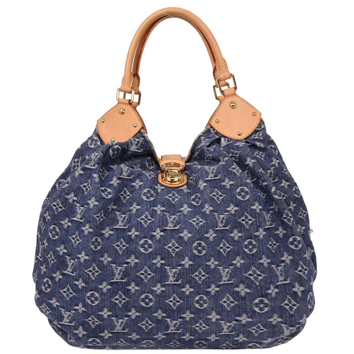 Louis Vuitton Monogram Denim XL Handbag M95515