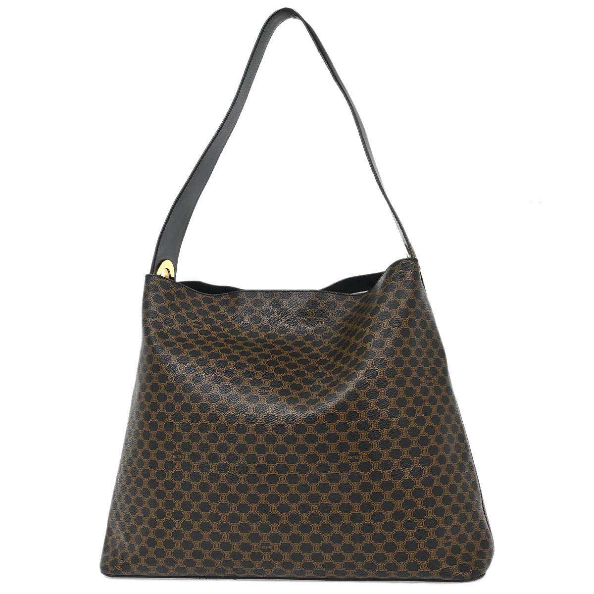 Celine Black Macadam Shoulder Bag