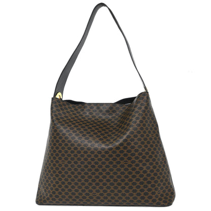 Celine Black Macadam Shoulder Bag