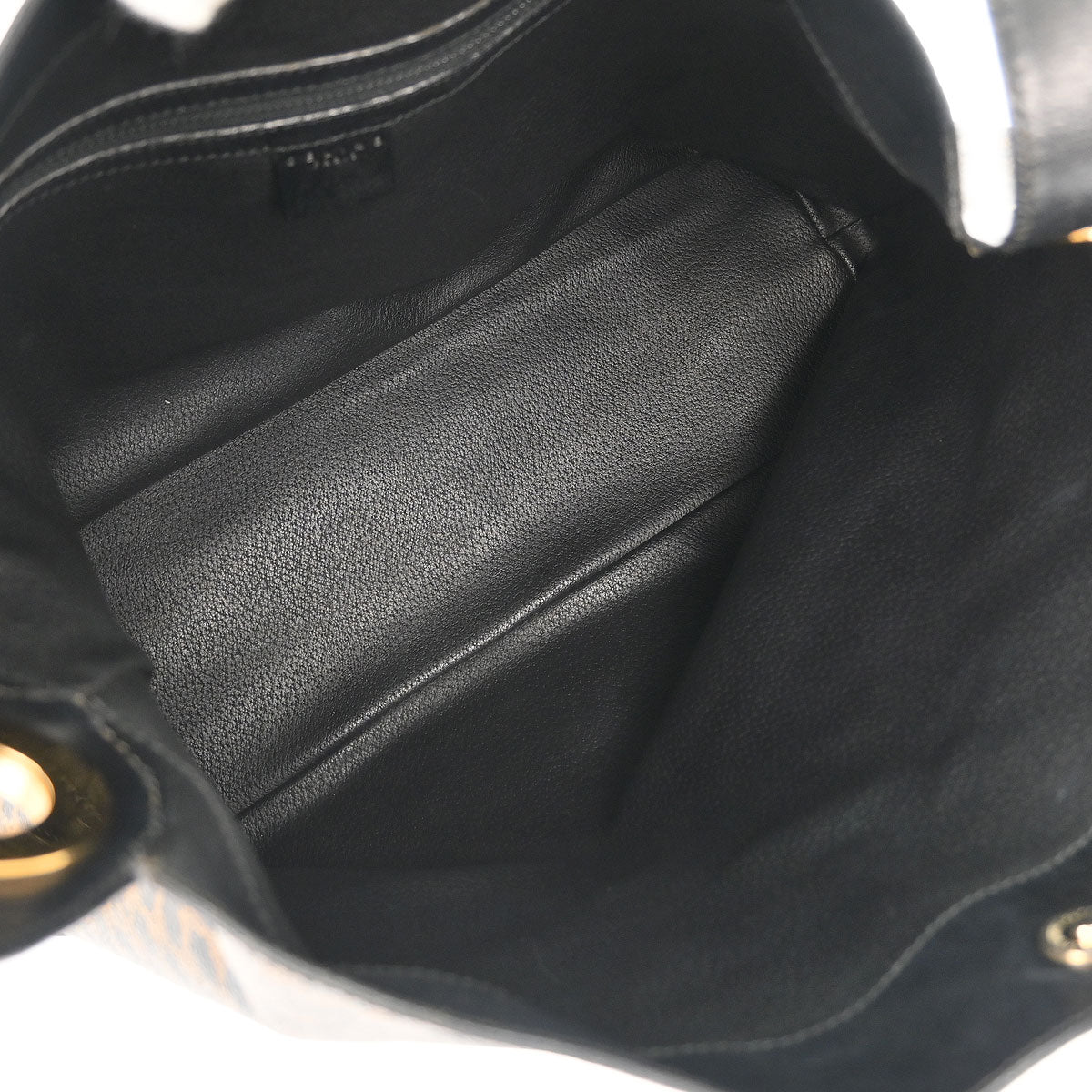 Celine Black Macadam Shoulder Bag