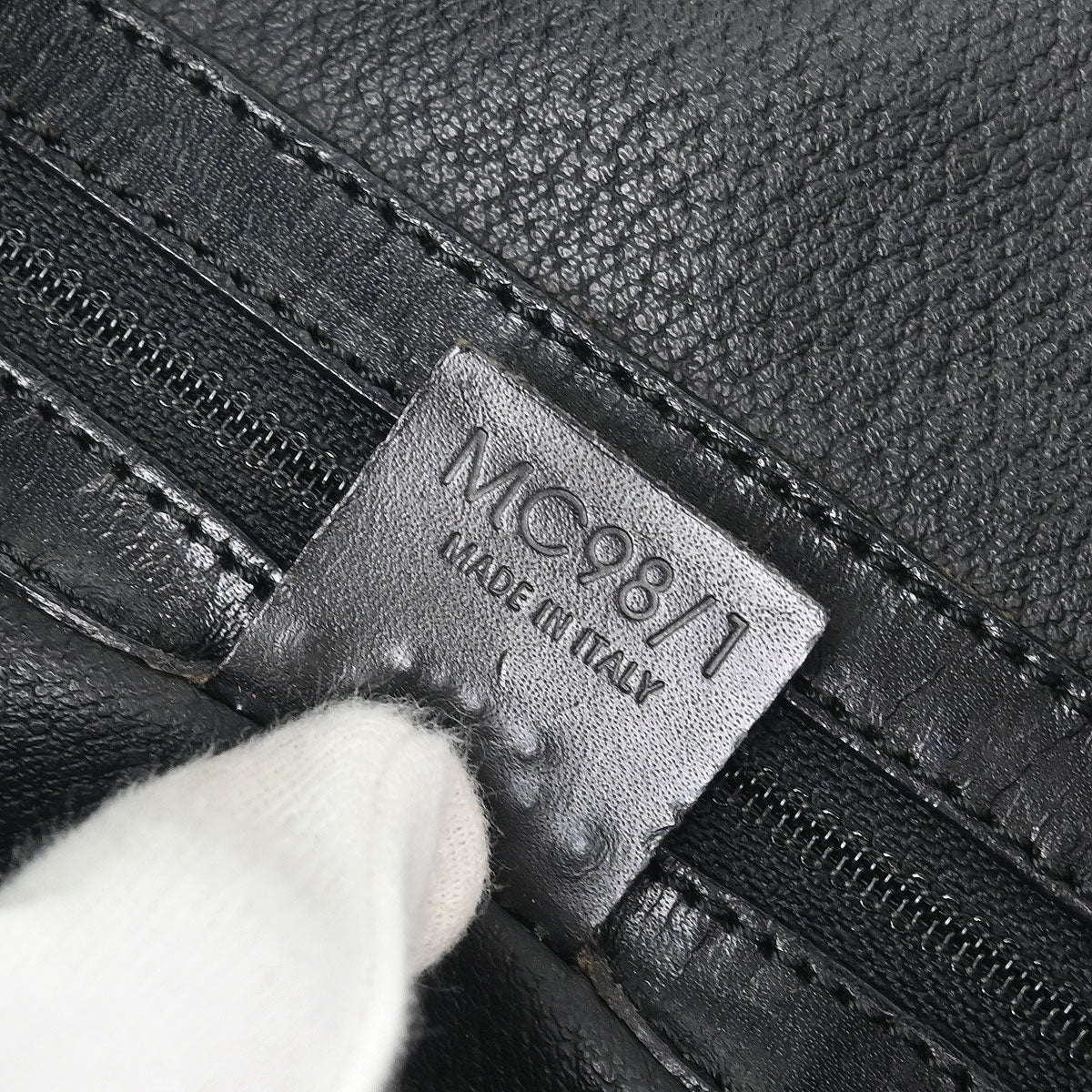 Celine Black Macadam Shoulder Bag