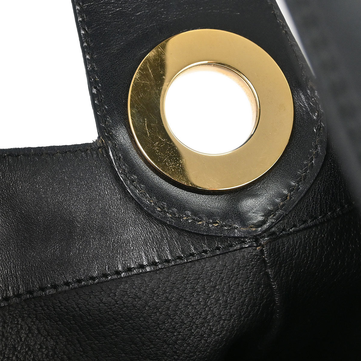 Celine Black Macadam Shoulder Bag