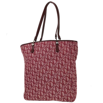 Christian Dior Bordeaux Trotter Tote Bag