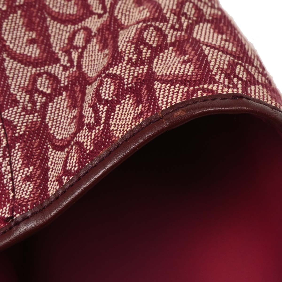 Christian Dior Bordeaux Trotter Tote Bag